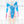 Load image into Gallery viewer, Pink blue hollow bodysuit  AN0170
