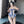 Load image into Gallery viewer, Cute blue dress AN0566