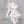 Load image into Gallery viewer, WHITE CHIFFON MESH OUTWEAR KF83730