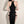Load image into Gallery viewer, Black Slit Dress Z010