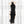 Load image into Gallery viewer, Black Slit Dress Z010