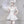 Load image into Gallery viewer, WHITE GOTHIC FREAKY DRESS KF83731