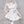 Load image into Gallery viewer, WHITE GOTHIC FREAKY DRESS KF83731