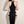 Load image into Gallery viewer, Black Slit Dress Z010
