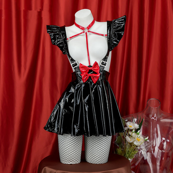 Patent leather slip dress  AN0104