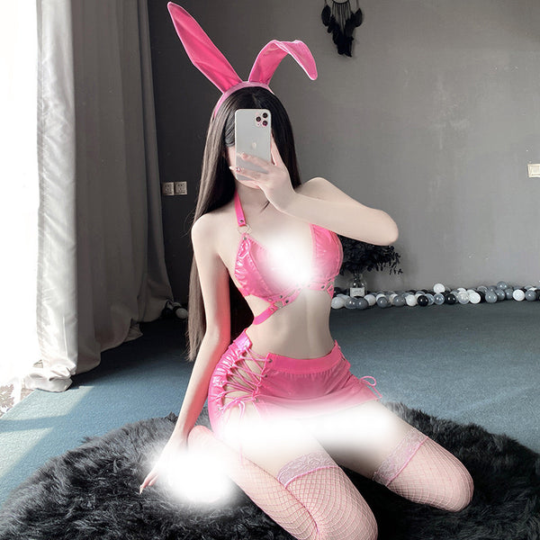 Pink Bunny Suit AN080
