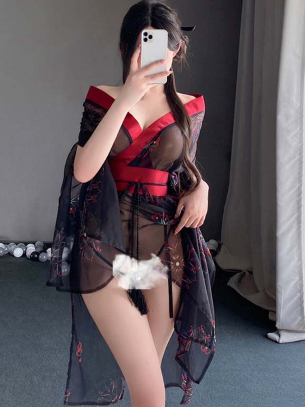 Kimono bathrobe set AN0367