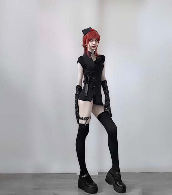 Sexy nurse suit short skirt suit YC21891