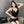 Load image into Gallery viewer, Black hip skirt AN0478