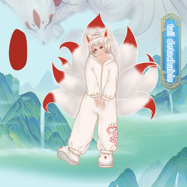 Nine Tail Fox Cute Pajamas yc25054