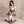 Load image into Gallery viewer, Bow embellished chest sheer gauze suit AN0179