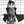 Load image into Gallery viewer, GRAY BLACK VELVET CARDIGAN JACKET KF83713