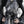 Load image into Gallery viewer, GRAY BLACK VELVET CARDIGAN JACKET KF83713