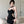 Load image into Gallery viewer, Chain Black Suspender Dress AN0050