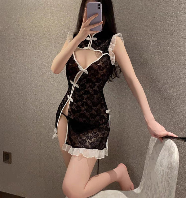 RETRO CHEONGSAM DRESS KF83747