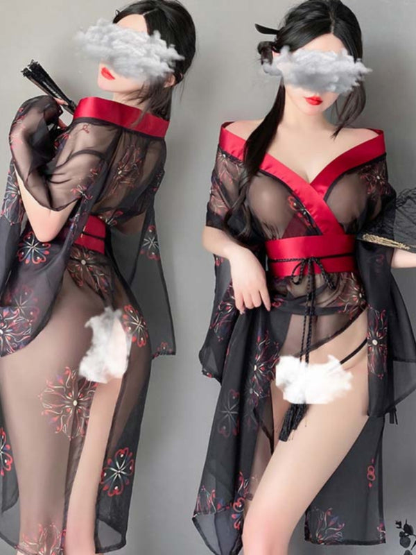 Kimono bathrobe set AN0367