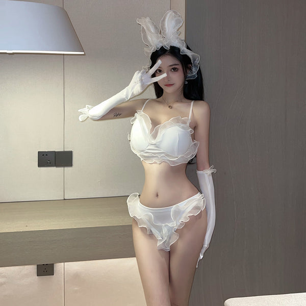 Spice Girl Temptation Cute Suspender Set yc28054