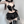 Load image into Gallery viewer, Little devil PU pure desire skirt suit yc28104