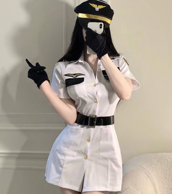 Policewoman uniform seduction suit yc25067