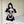 Load image into Gallery viewer, Loli dark cosplay princess A-line skirt AN0051