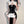 Load image into Gallery viewer, Patent leather hollow nun dress AN0190