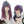 Load image into Gallery viewer, lolita fashion purple wig yc23529