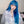 Load image into Gallery viewer, Harajuku Fashion Blue Straight Wig yc23579