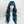 Load image into Gallery viewer, lolita blue and green curly wig YC24150