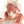 Load image into Gallery viewer, Harajuku Orange Red Long Curly Wig yc22849