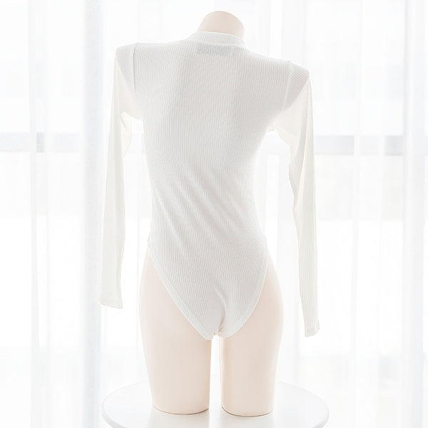 Sexy white cos bodysuit yc23238