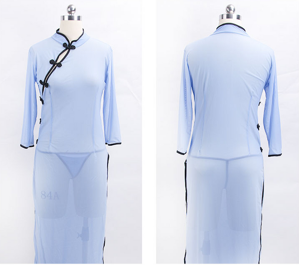 Chinese cheongsam sexy nightdress yc20849