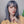 Load image into Gallery viewer, Fashion blue gray wig yc23650