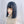 Load image into Gallery viewer, Fashion blue gray wig yc23650