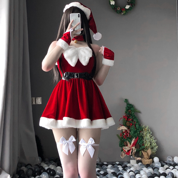 Sexy christmas maid dress yc23810