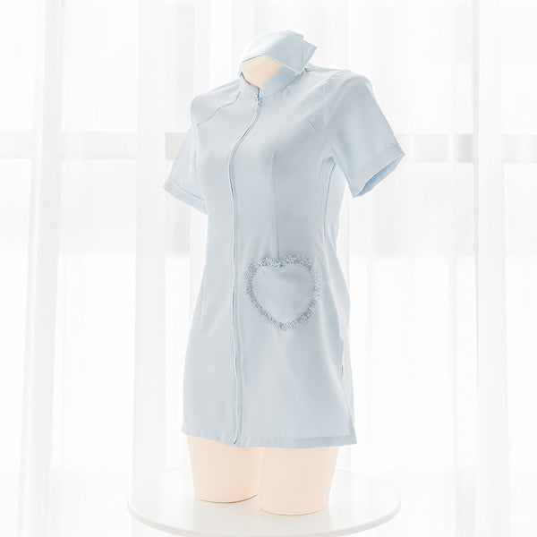 Cute nurse dress uniform YC24097
