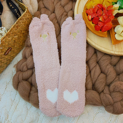 love cat plush cotton socks YC23993