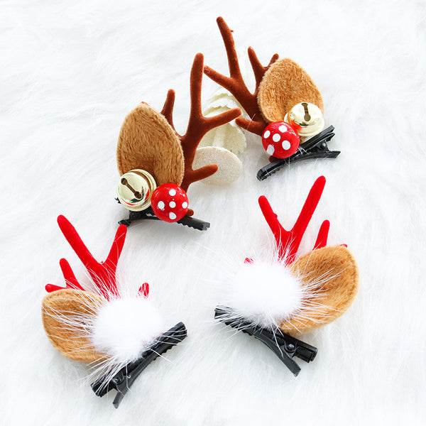 Christmas antler hair accessories/hairpins (sent randomly-buy 1 get 2) YC23888