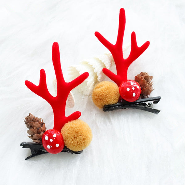 Christmas antler hair accessories/hairpins (sent randomly-buy 1 get 2) YC23888
