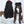 Load image into Gallery viewer, Harajuku natural black curly wig yc23724