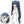 Load image into Gallery viewer, Cosplay blue ponytail wig yc20693