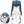 Load image into Gallery viewer, Cosplay blue ponytail wig yc20693