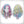 Load image into Gallery viewer, Fashion colorful short curly wig yc23215