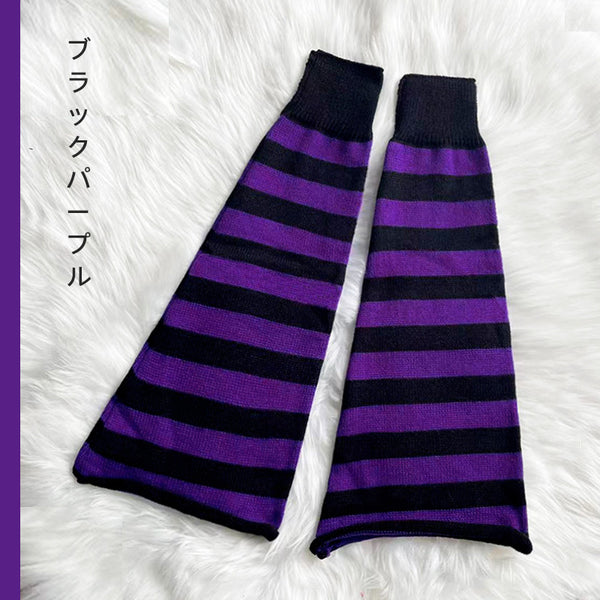 lolita striped star calf socks yc50239
