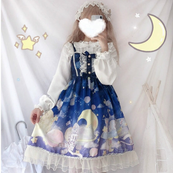 Lolita cat gradient jsk dress yc22783