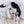 Load image into Gallery viewer, Lolita black and white wig yc20594