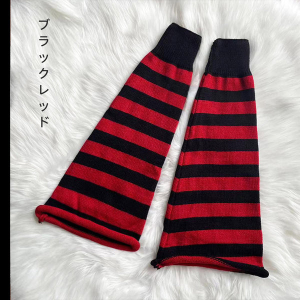 lolita striped star calf socks yc50239