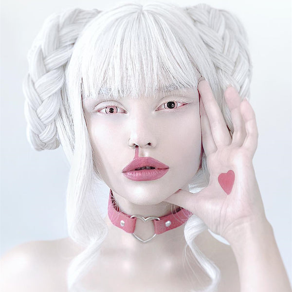 Lolita cos mixed color wig yc20527