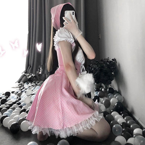 Sexy cute cos maid outfit YC23720