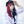 Load image into Gallery viewer, Lolita red and black colorblock wig YC21439