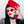 Load image into Gallery viewer, Lolita black red stitching wig + pony tail YC21608
